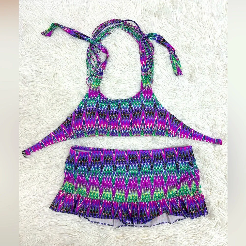 Kenneth Cole Reaction Two Piece Swimsuit S&M